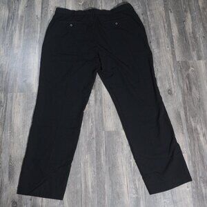 George Sz 38x30 Straight Classic Fit Pants Polyester Rayon - Black (Tagged 3832)